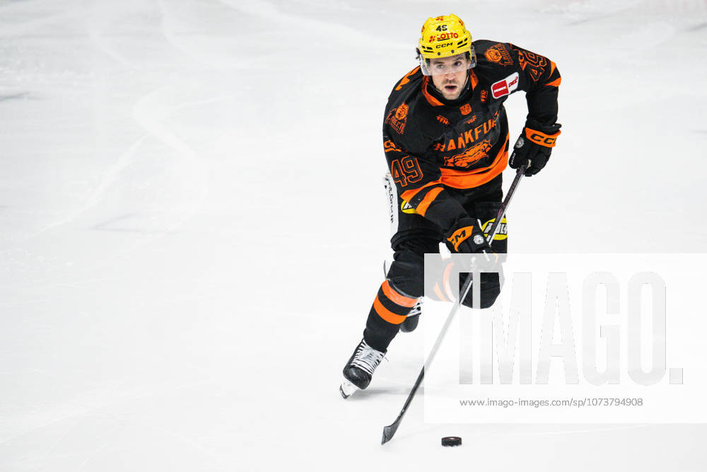 Michael Joyaux Loewen Frankfurt, 49 GER, Loewen Frankfurt vs Iserlohn Roosters, Ice Hockey, Penny DEL, 49 Matchday, Season 2025 2026, 06 03 2026 Eibner Pressefoto Attila Ziga GER, Loewen Frankfurt vs Iserlohn Roosters, Ice Hockey, Penny DEL, 49 Matchday, Season 2025 2026, 06 03 2026 Frankfurt