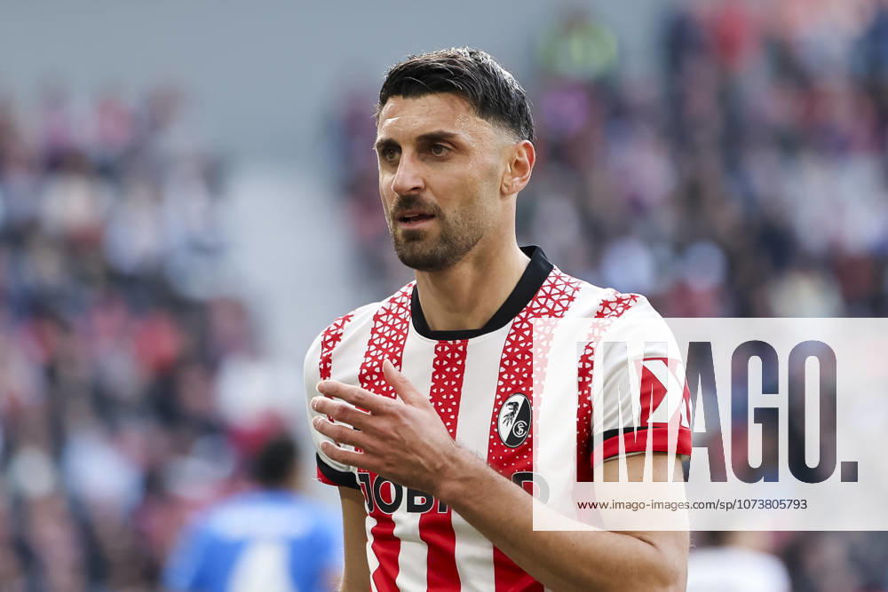 Vincenzo Grifo SC Freiburg, 32 , Germany, Soccer, 1 Bundesliga, 25 Matchday, 2025 2026, SC Freiburg vs Bayer 04 Leverkusen, 07 03 2026, Freiburg im Breisgau Europa Park Stadium Germany