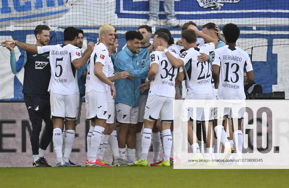 GOAL for 0 3 Fisnik Asllani TSG 1899 Hoffenheim 11 Goal celebration 1 FC Heidenheim 1846 FCH vs TSG 1899 Hoffenheim 07 03 2026 DFL REGULATIONS PROHIBIT ANY USE OF PHOTOGRAPHS AS IMAGE SEQUENCES AND OR QUASI VIDEO 1 FC Heidenheim 1846 FCH vs TSG 1899 Hoffenheim