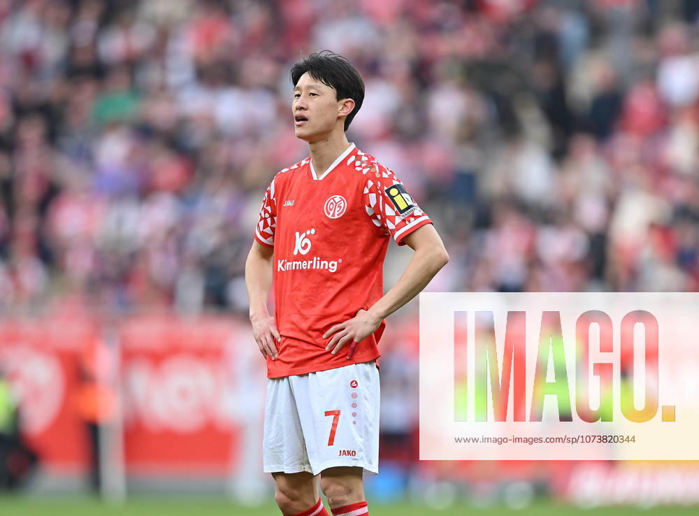 Football I Men I Season 2025 2026 I Bundesliga I 25 Matchday I 1 FSV Mainz 05 VFB Stuttgart I 07 03 2026 Jae sung Lee 7, 1 FSV Mainz 05 Freisteller Mainz MEWA Arena Rheinland Pfalz Germany