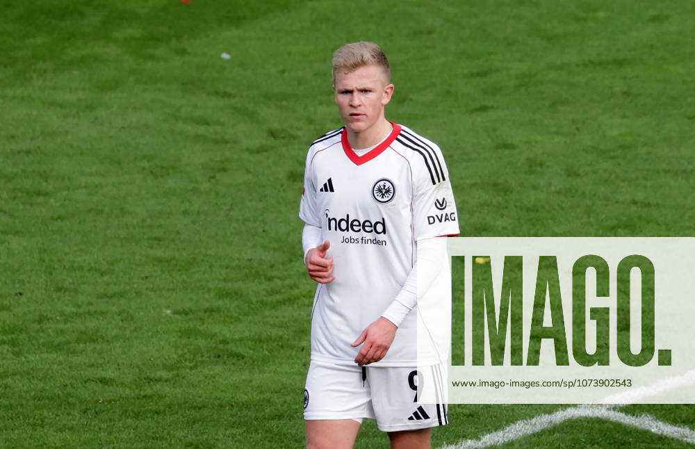 Jonathan Burkhardt Eintracht Frankfurt Football, 1 BL, Season 2025 2026, Men, FC St Pauli vs Eintracht Frankfurt, 0 0 DFL REGULATIONS PROHIBIT ANY USE OF PHOTOGRAPHS AS IMAGE SEQUENCES AND OR QUASI VIDEO