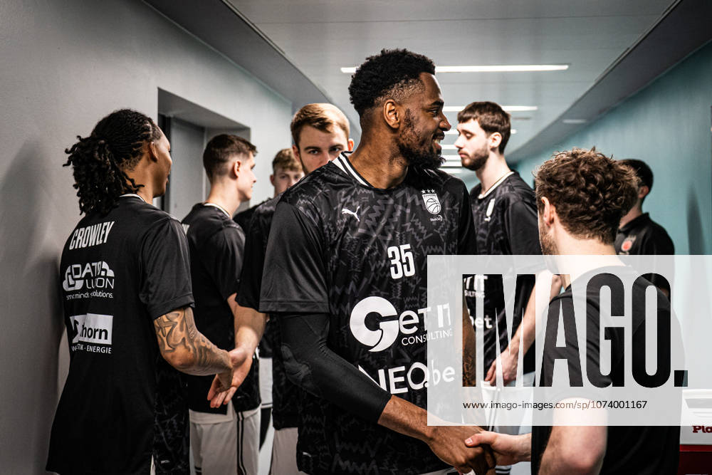 Basketball easyCredit BBL Bundesliga, Frankfurt Skyliners Bamberg Baskets Ejiofor Onu BMA 365 Bamberg Baskets Frankfurt am Main
