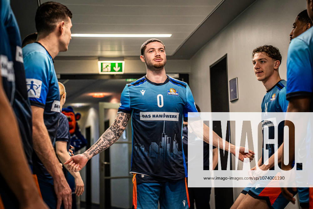 Basketball easyCredit BBL Bundesliga, Frankfurt Skyliners Bamberg Baskets Logan Johnson Skyliners Frankfurt Frankfurt am Main