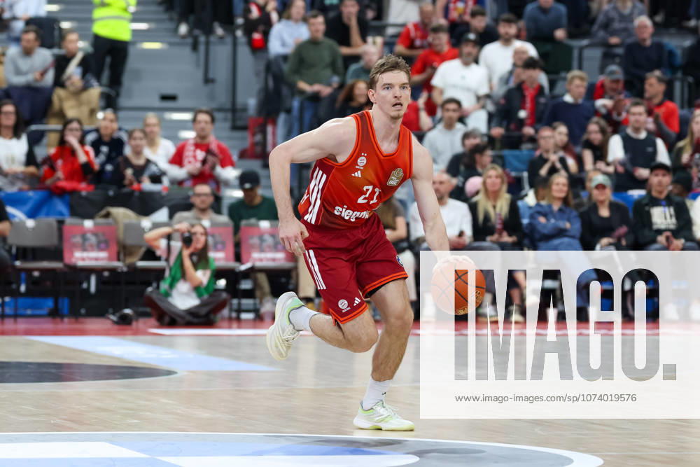 Justuz Hollatz FC Bayern Basketball, 21 , GER, FC Bayern Basketball vs Basketball Loewen Braunschweig, Basketball, easycredit Basketball Bundesliga, 25 Matchday, Season 2025 2026, 10 03 2026, GER, FC Bayern Basketball vs Basketball Loewen Braunschweig, Basketball, easycredit Basketball Bundesliga, 25 Matchday, Season 2025 2026, 10 03 2026 Munich