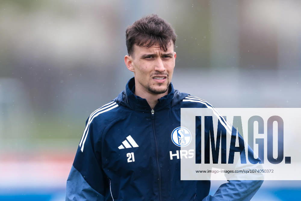 Soccer training of FC Schalke 04 Dejan Ljubicic FC Schalke 04 Gelsenkirchen training ground FC Schalke 04 NRW Germany xRHR PHOTO YYx