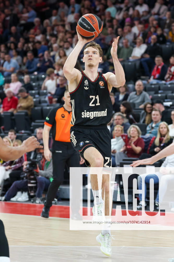 Justuz Hollatz FC Bayern Basketball, 21 , GER, FC Bayern Basketball vs Anadolu Efes Istanbul, Basketball, Euroleague, 31 Matchday, Season 2025 2026, 12 03 2026, GER, FC Bayern Basketball vs Anadolu Efes Istanbul, Basketball, Euroleague, 31 Matchday, Season 2025 2026, 12 03 2026 Munich