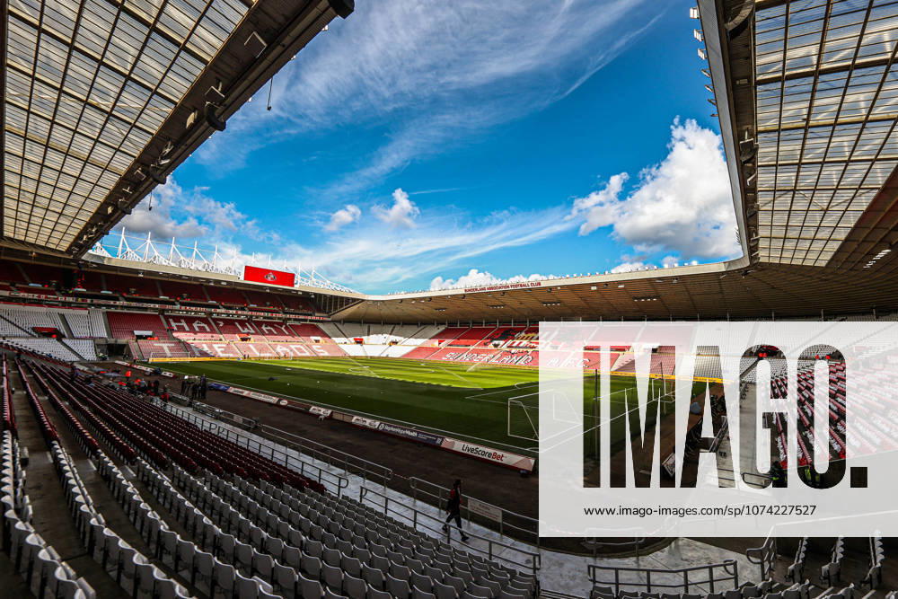 Sunderland v Brighton & Hove Albion - Premier League A general view of the Stadium of Light ahead of the Premier League match between Sunderland and Brighton & Hove Albion at the Stadium of Light in Sunderland, United Kingdom, on March 14, 2026. Sunderland Tyne and Wear United Kingdom