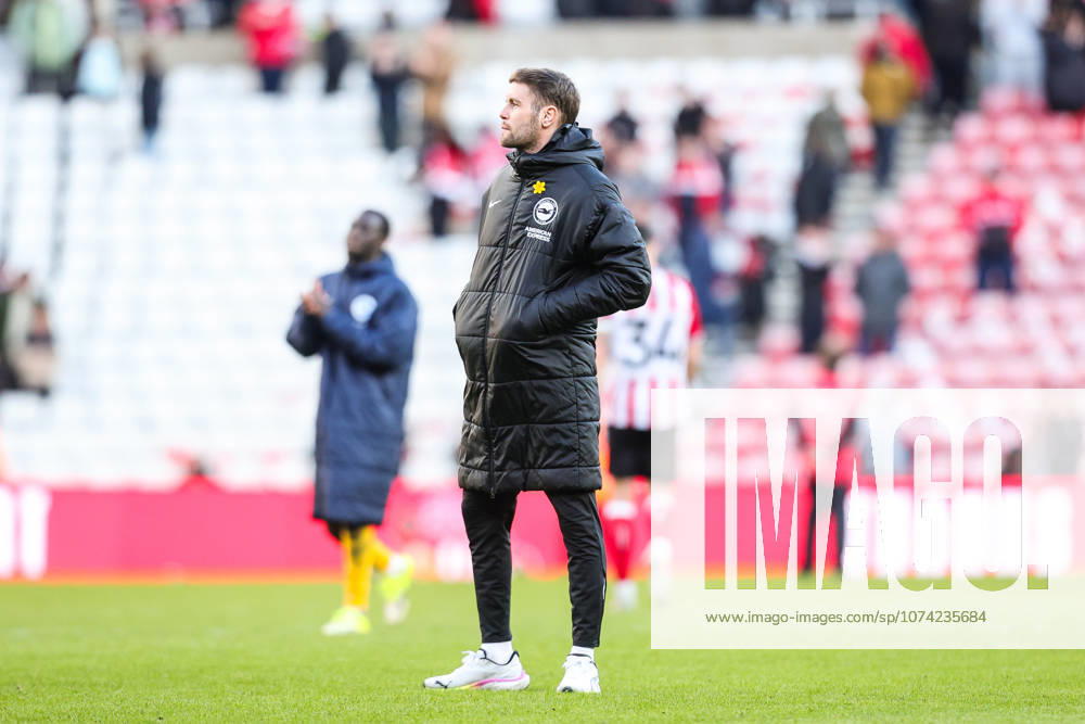 Sunderland v Brighton & Hove Albion, Premier League Fabian Hurzeler manager of Brighton & Hove Albion during the Sunderland v Brighton & Hove Albion Premier League match at the Stadium of Light, Sunderland, England on 14 March 2026 Credit: Richard Bierton Every Second Media Editorial use only. All images are copyright Every Second Media Limited. No images may be reproduced without prior permission. All rights reserved. Premier League and Football League images are subject to licensing agreements with Football DataCo Limited. see https: www.football-dataco.com