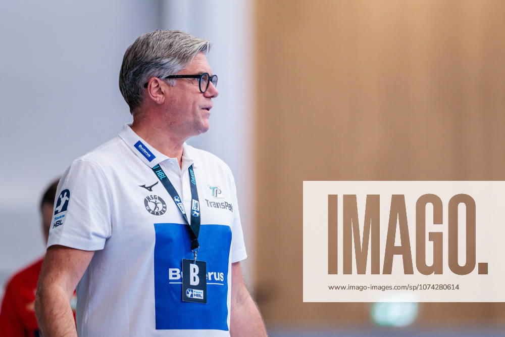 Runar Sigtryggsson HSG Wetzlar, Coach GER, GWD Minden vs HSG Wetzlar, Handball, 1 Bundesliga, 25 Matchday, Season 2025 2026, 14 03 2026 GER, GWD Minden vs HSG Wetzlar, Handball, 1 Bundesliga, 25 Matchday, Season 2025 2026, 14 03 2026 Minden