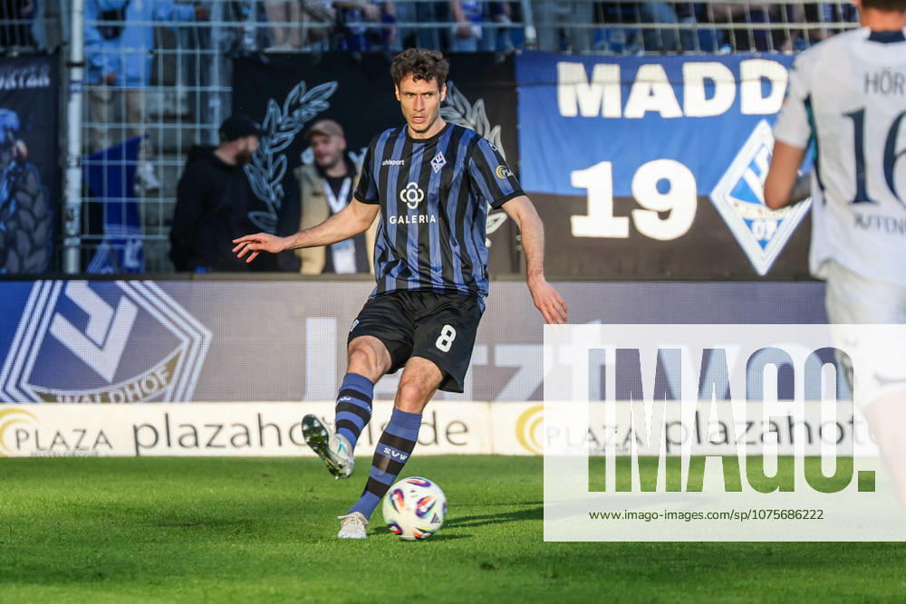 Maximilian Thalhammer SV Waldhof Mannheim, 8 Soccer 3 League, Matchday 32, SV Waldhof Mannheim vs TSG 1899 Hoffenheim II on 07 04 2026 at Mannheim Carl Benz Stadion , Germany Mannheim Carl Benz Stadion Germany
