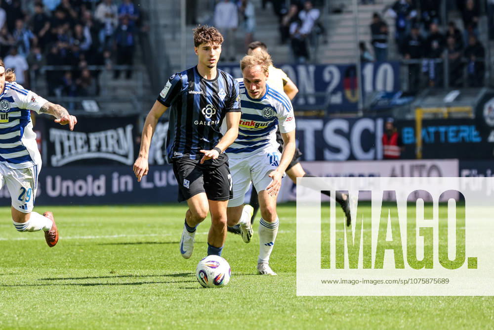 Lovis Bierschenk SV Waldhof Mannheim, 7 Soccer 3 League, Matchday 33, SV Waldhof Mannheim vs MSV Duisburg on 11 04 2026 at Mannheim Carl Benz Stadion , Germany Mannheim Carl Benz Stadion Germany