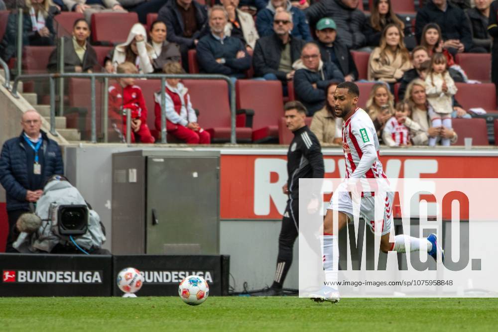 Linton Maina, Midfield, 1 FC Koeln 37 , , 1 FC Koeln vs SV Werder Bremen, Football, 1 Bundesliga, 29 Matchday, 12 04 2026 DFB DFL regulations prohibit any use of photographs as image sequences and or quasi video Koeln Nordrhein Westfalen Germany
