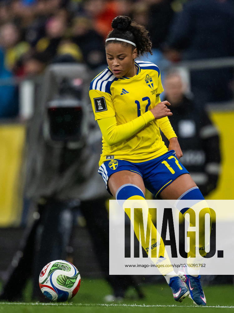 Felicia Schröder of Sweden during the FIFA Women s World Cup Qualifier football match between Sweden and Denmark on April 14, 2026 in Gothenburg Photo Mathias Bergeld BILDBYRAN code MB CS0928 fotboll football soccer fotball vm kval kval fifa womens world cup qualifier qualifier sverige sweden danmark denmark dam bbeng women kvinner