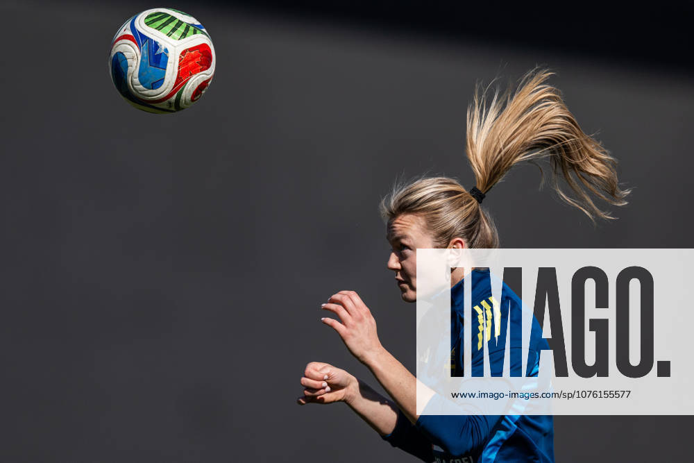 Beata Olsson of the Swedish women s national football team during a training session on April 16, 2026 in Gothenburg Photo Mathias Bergeld BILDBYRAN code MB MB1364 fotboll football soccer fotball vm kval kval fifa womens world cup qualifier qualifier träning practice training sverige sweden dam bbeng women kvinner