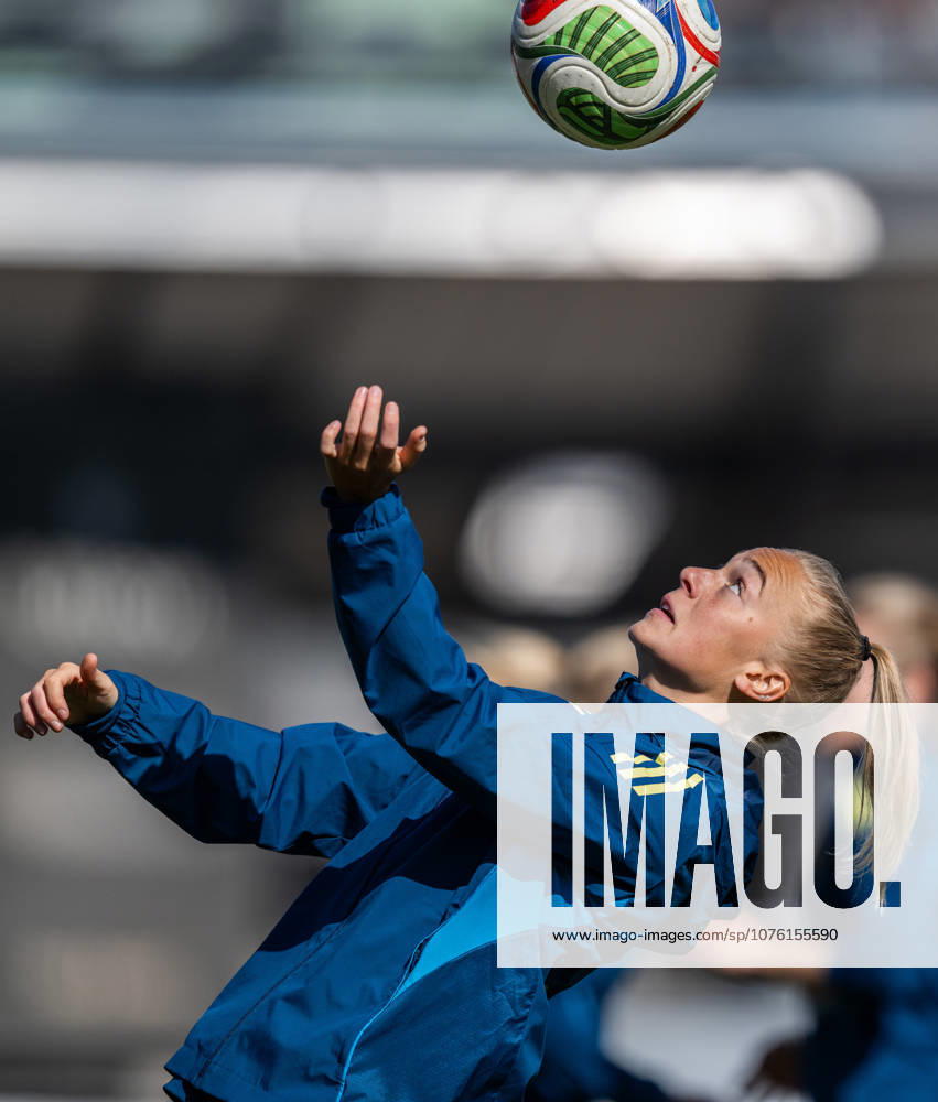 Hanna Bennison of the Swedish women s national football team during a training session on April 16, 2026 in Gothenburg Photo Mathias Bergeld BILDBYRAN code MB MB1364 fotboll football soccer fotball vm kval kval fifa womens world cup qualifier qualifier träning practice training sverige dam bbeng women kvinner