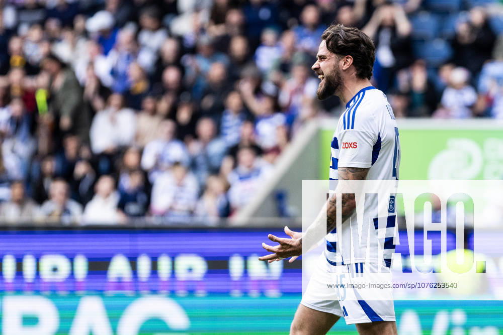 3 Liga MSV Duisburg TSG Hoffenheim II 18 04 2026 Lex Tyger Lobinger MSV Duisburg, 45 reacts emotionally to a goal scoring opportunity 3 Liga MSV Duisburg TSG Hoffenheim II Schauinsland Reisen Arena, Duisburg, 18 04 2026 DFB regulations prohibit any use of photographs as image sequences and or quasi video