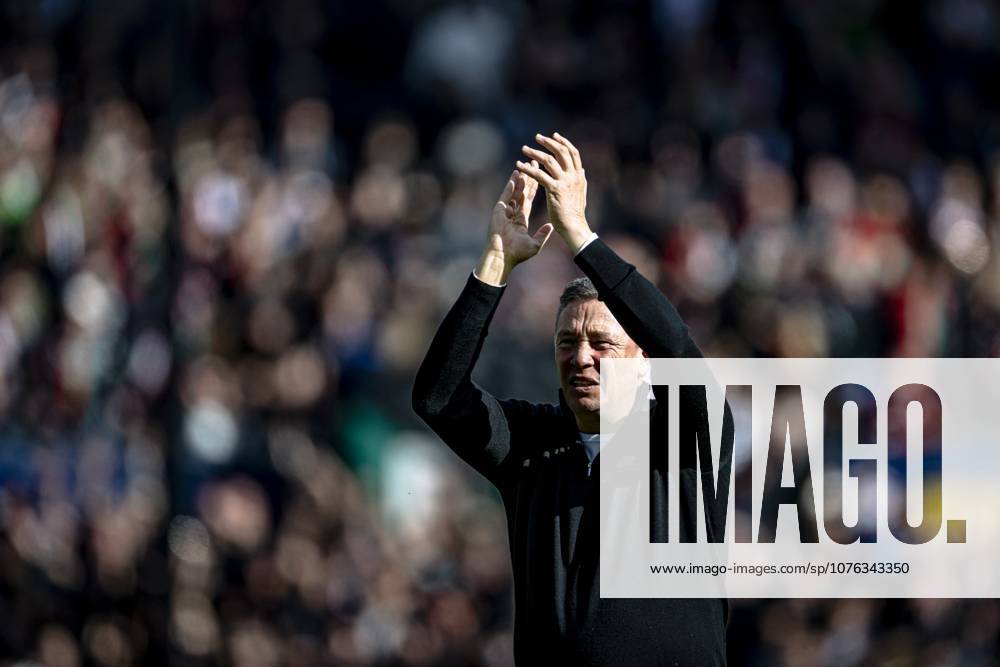 ROTTERDAM AZ Alkmaar coach Leeroy Echteld during the Eurojackpot KNVB Cup match between AZ and NEC in Rotterdam on April 19, 2026, at De Kuip stadium, Netherlands Photo by Stefan Koops EYE4IMAGES DeFodi Images