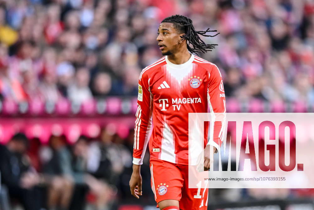 Michael Olise FC Bayern München Schaut waehrend des spiels der Bundesliga zwischen FC Bayern München und VfB Stuttgart, Allianz Arena am 19 April 2026 in München, Germany Photo by Harry Langer DeFodi Images Michael Olise FC Bayern München Looks on during the Bundesliga match between FC Bayern München and VfB Stuttgart at Allianz Arena on April 19, 2026 in München, Germany Photo by Harry Langer DeFodi Images DFL regulations prohibit any use of photographs as image sequences and or quasi video Photo by Harry Langer DeFodi Images DFL regulations prohibit any use of photographs as image sequences and or quasi video