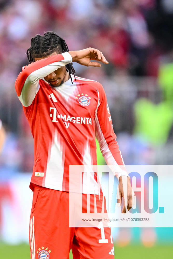 Michael Olise FC Bayern Munich gestures, gestures during the Bundesliga match between FC Bayern Munich and VfB Stuttgart, Allianz Arena on April 19, 2026 in Munich, Germany Photo by Harry Langer DeFodi Images Michael Olise FC Bayern Munich gestures during the Bundesliga match between FC Bayern Munich and VfB Stuttgart at Allianz Arena on April 19, 2026 in München, Germany Photo by Harry Langer DeFodi Images DFL regulations prohibit any use of photographs as image sequences and or quasi video Photo by Harry Langer DeFodi Images DFL regulations prohibit any use of photographs as image sequences and or quasi video