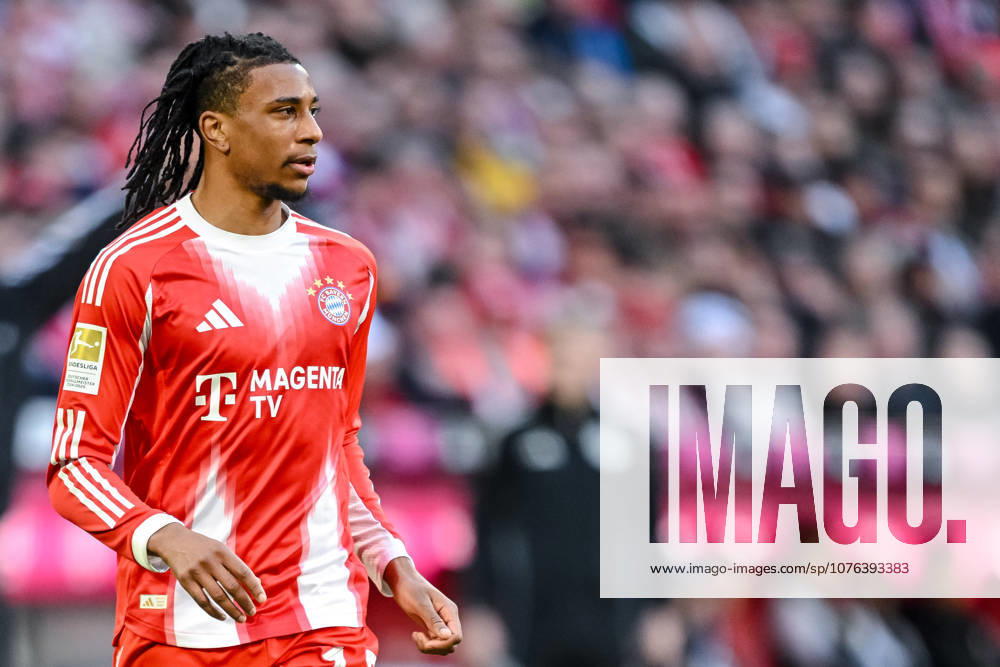 Michael Olise FC Bayern München Schaut waehrend des spiels der Bundesliga zwischen FC Bayern München und VfB Stuttgart, Allianz Arena am 19 April 2026 in München, Germany Photo by Harry Langer DeFodi Images Michael Olise FC Bayern München Looks on during the Bundesliga match between FC Bayern München and VfB Stuttgart at Allianz Arena on April 19, 2026 in München, Germany Photo by Harry Langer DeFodi Images DFL regulations prohibit any use of photographs as image sequences and or quasi video Photo by Harry Langer DeFodi Images DFL regulations prohibit any use of photographs as image sequences and or quasi video