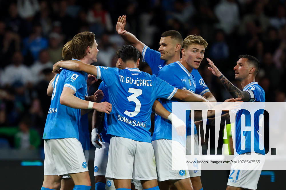 Napolis Kevin De Bruyne celebrates after scoring goal 3-0 during the Serie A soccer match between Napoli and Cremonese at the Diego Armando Maradona Stadium in Naples, southern italy - Friday , April 24 , 2026. - Soccer .