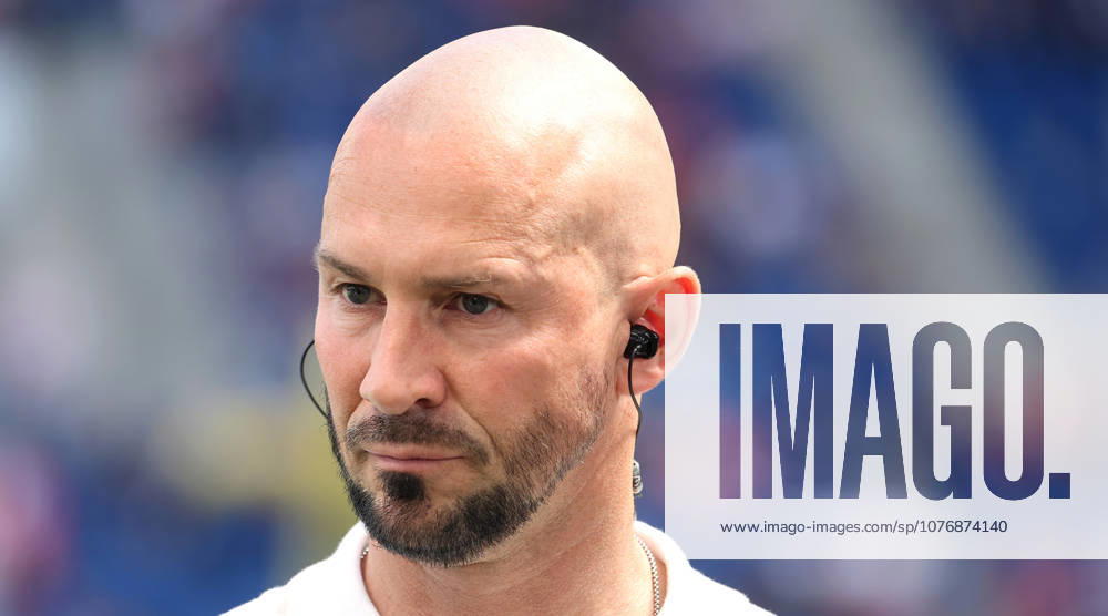 Sinsheim , Bundesliga TSG 1899 Hoffenheim vs VfB Stuttgart , Coach Christian Ilzer Hoffenheim