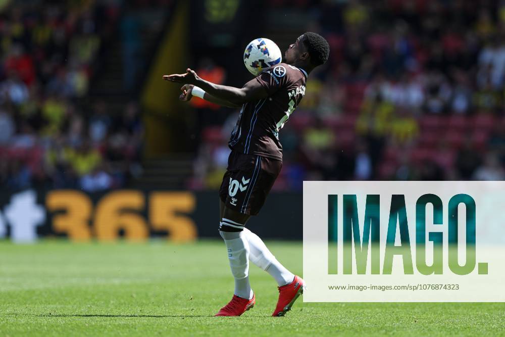 Ephron Mason-Clark of Coventry City in action Watford v Coventry City, EFL Sky Bet Championship, Football, Vicarage Road, Watford, UK - 02 May 2026Watford Vicarage Road United Kingdom