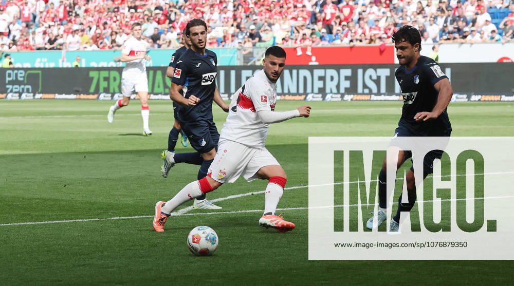 Sinsheim , Bundesliga TSG 1899 Hoffenheim vs VfB Stuttgart , Deniz Undav VfB