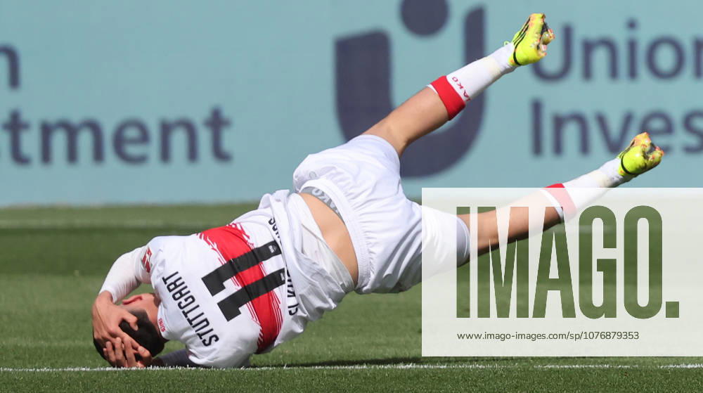 Sinsheim , Bundesliga TSG 1899 Hoffenheim vs VfB Stuttgart , Bilal El Khannouss VfB