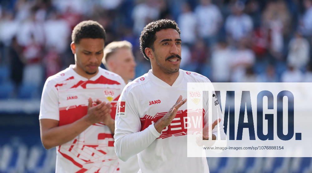 Sinsheim , Bundesliga TSG 1899 Hoffenheim vs VfB Stuttgart , front Tiago Tomas VfB