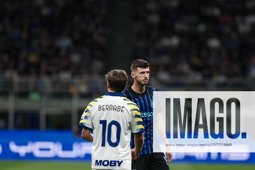 FC Internazionale v Parma Calcio 1913 - Serie A Petar Sucic of FC Internazionale is in action during the Serie A football match between Internazionale FC and Parma Calcio 1913 at Giuseppe Meazza Stadium in Milan, Italy, on May 3, 2026. Milano Italy