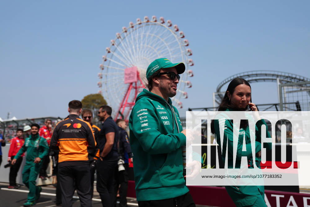 ALONSO Fernando spa , Aston Martin F1 Team Honda AMR26, portrait Suzuka Japan