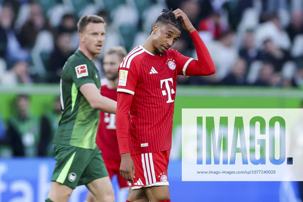 Michael Olise FC Bayern Muenchen looks dejected, Bundesliga, VfL Wolfsburg v FC Bayern München, Volkswagen Arena on May 09, 2026 in Wolfsburg, Germany Photo by Marco Steinbrenner DeFodi Images Michael Olise FC Bayern Muenchen looks dejected, Bundesliga, VfL Wolfsburg v FC Bayern München, Volkswagen Arena, May 9, 2026 in Wolfsburg, Germany Photo by Marco Steinbrenner DeFodi Images DFL regulations prohibit any use of photographs as image sequences and or quasi video