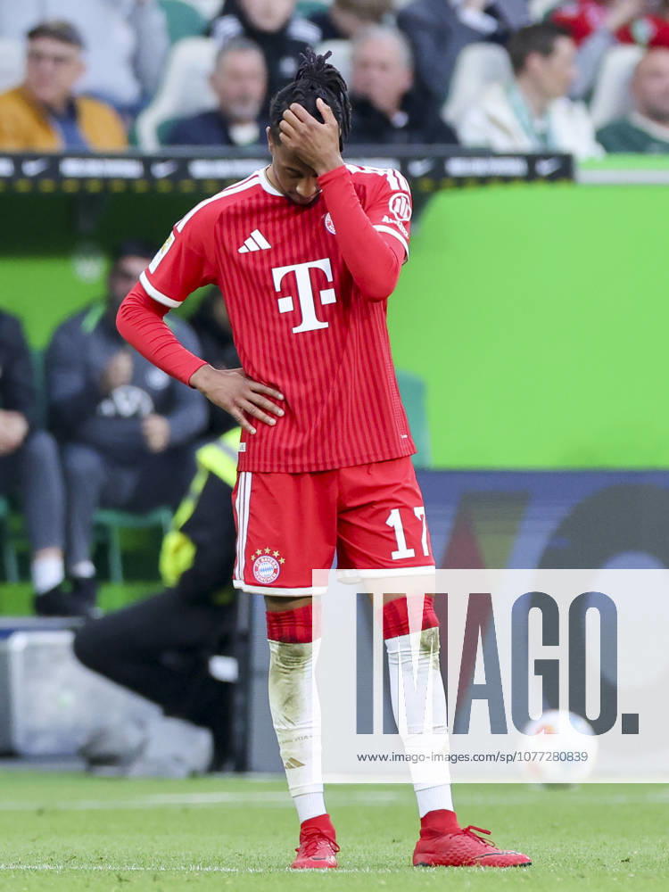 Michael Olise FC Bayern Muenchen looks dejected, Bundesliga, VfL Wolfsburg v FC Bayern München, Volkswagen Arena on May 09, 2026 in Wolfsburg, Germany Photo by Marco Steinbrenner DeFodi Images Michael Olise FC Bayern Muenchen looks dejected, Bundesliga, VfL Wolfsburg v FC Bayern München, Volkswagen Arena, May 9, 2026 in Wolfsburg, Germany Photo by Marco Steinbrenner DeFodi Images DFL regulations prohibit any use of photographs as image sequences and or quasi video