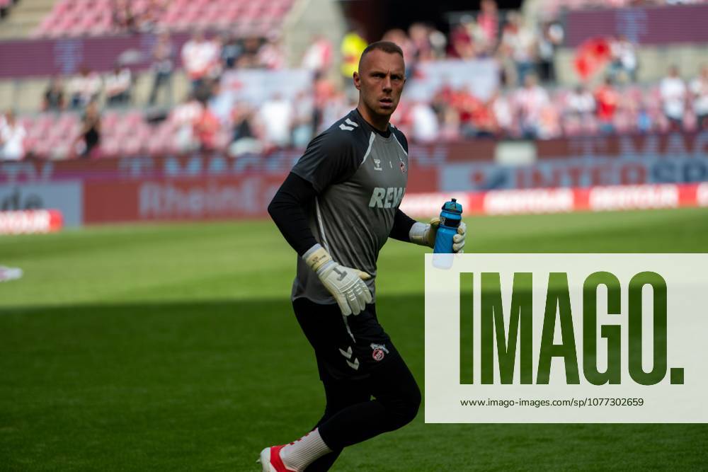 Marvin Schwaebe, Goalkeeper, 1 FC Koeln 1 , , 1 FC Koeln vs 1 FC Heidenheim, Football, 1 Bundesliga, 33 Matchday, 10 05 2026 DFB DFL regulations prohibit any use of photographs as image sequences and or quasi video Koeln Nordrhein Westfalen Germany