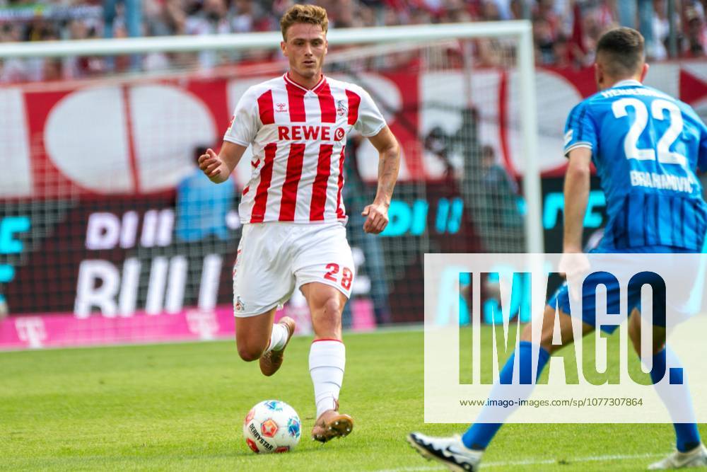 Sebastian Sebulonsen, Defense, 1 FC Koeln 28 , , 1 FC Koeln vs 1 FC Heidenheim, Soccer, 1 Bundesliga, 33 Matchday, 10 05 2026 DFB DFL regulations prohibit any use of photographs as image sequences and or quasi video Koeln Nordrhein Westfalen Germany