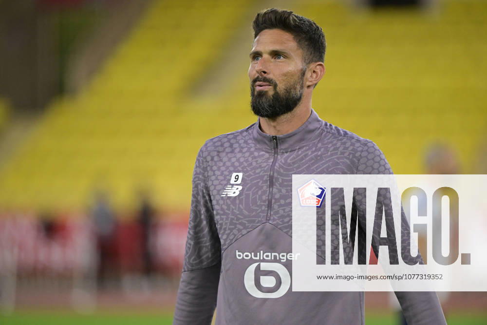 Olivier Giroud (LOSC) - Ligue 1 McDonalds match between AS Monaco and LOSC on May 10, 2026 at the Louis II Stadium in Monaco.