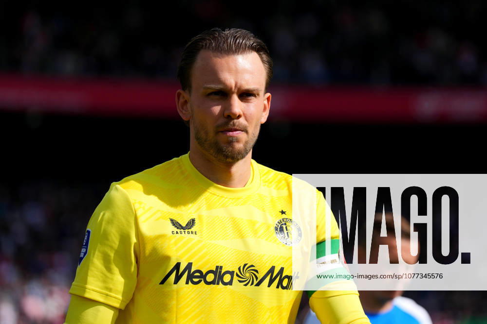 Eredivisie: Feyenoord Rotterdam v AZ Alkmaar Rotterdam - Goalkeeper Timon Wellenreuther of Feyenoord Rotterdam before the 33rd competition round of the 2025 2026 Eredivisie season. The match is set between Feyenoord Rotterdam and AZ Alkmaar at De Kuip on 10 May 2026 in Rotterdam, The Netherlands.