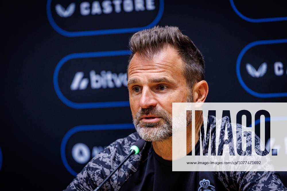 Club s head coach Ivan Leko pictured during a press conference, PK, Pressekonferenz of Belgian soccer team Club Brugge KV, Friday 15 May 2026 in Brugge, regarding their lasts games of the Champion s Play-Off (PO 1) competition of the Jupiler Pro League. KURTxDESPLENTER x173965656x