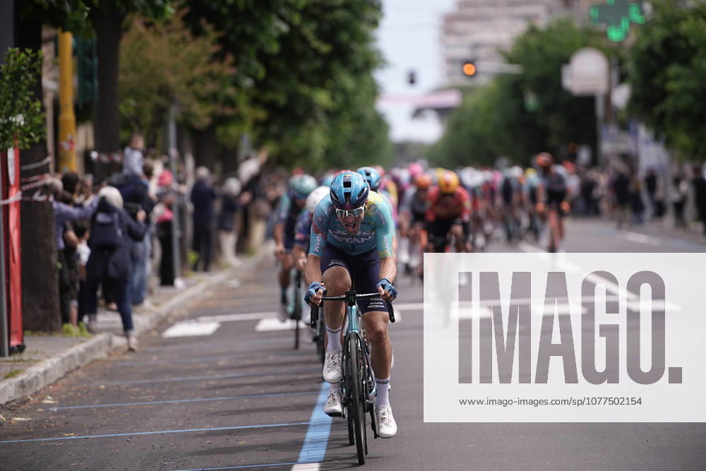Italys Alberto Bettiol of XDS Astana Team during Stage 8 of the Giro dItalia, from Chieti to Fermo, Italy, Saturday