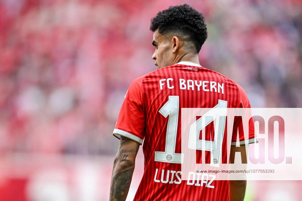 Luis Diaz FC Bayern München Looks on during the Bundesliga match between FC Bayern München and 1 FC Köln, Allianz Arena am 16 May 2026 in München, Germany Photo by Harry Langer DeFodi Images Luis Diaz FC Bayern München Looks on during the Bundesliga match between FC Bayern München and 1 FC Köln at Allianz Arena on May 16, 2026 in München, Germany Photo by Harry Langer DeFodi Images DFL regulations prohibit any use of photographs as image sequences and or quasi video Photo by Harry Langer DeFodi Images DFL regulations prohibit any use of photographs as image sequences and or quasi video