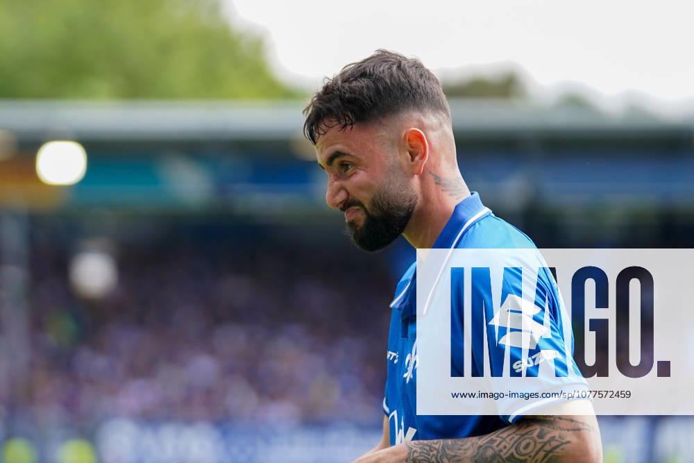 Germany Soccer 2 Liga 2025 2026, 34 Matchday SV Darmstadt 98 vs SC Paderborn 07 Merck Stadion am Böllenfalltor Darmstadt Fabian Richter SVD, 23 Facial expression, facial expression, emotion