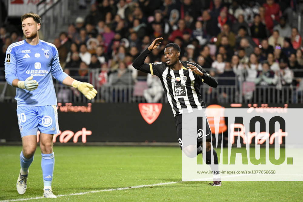 Stade Brestois 29 v Angers SCO - Ligue 1 McDonald s 2025 2026 09 Goduine KOYALIPOU (sco) during the Ligue 1 McDonald s match between Brest and Angers at Stade Francis Le Ble on May 17, 2026 in Brest, France. Brest France