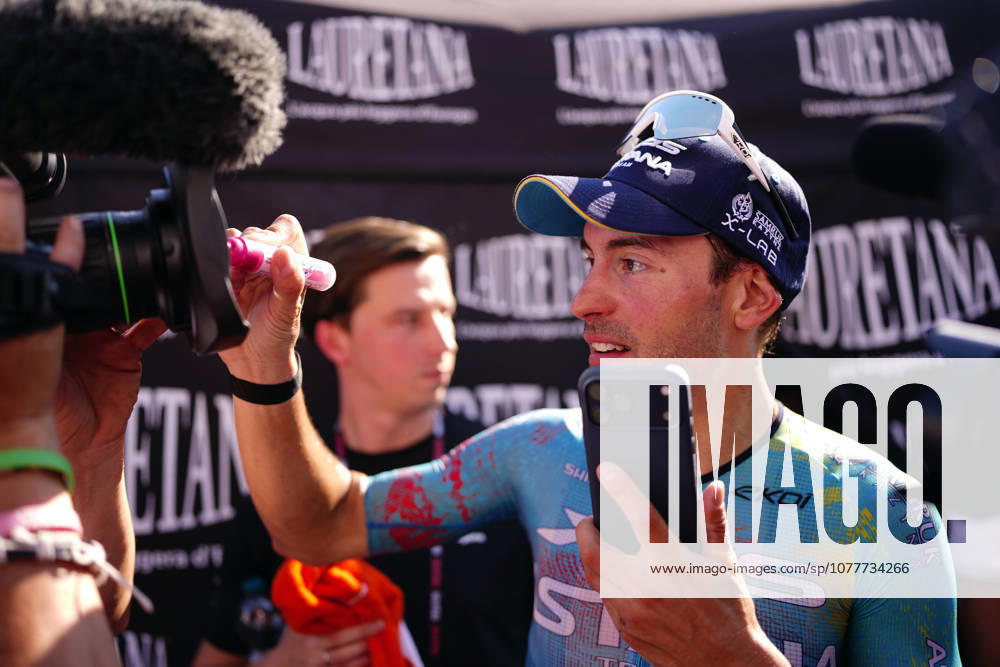 Italys Alberto Bettiol of XDS Astana Team winner of the stage during Stage 13 of the Giro dItalia, from Alessandria to Verbania, Italy, Friday May 22, 2026.