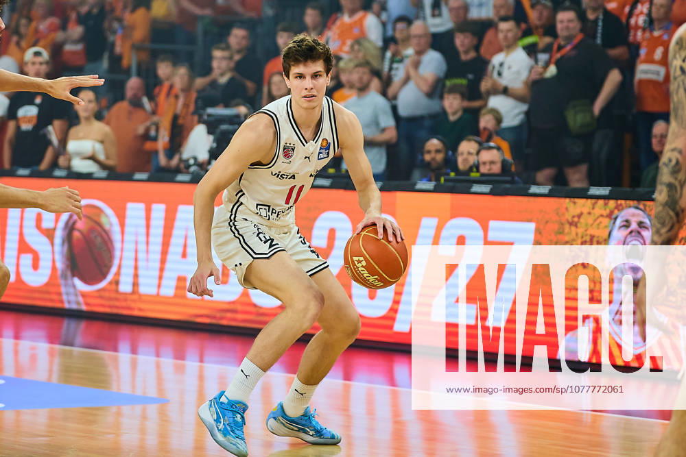Richard Balint BMA365 Bamberg Baskets, 11 GER, ratiopharm ulm vs Bamberg Baskets, basketball, playoffs, quarterfinals, 3 match, EasyCredit BBL, 2025 2026 season, 23 05 2026 GER, ratiopharm ulm vs Bamberg Baskets, basketball, playoffs, quarterfinals, 3 match, EasyCredit BBL, 2025 2026 season, 23 05 2026 New Ulm