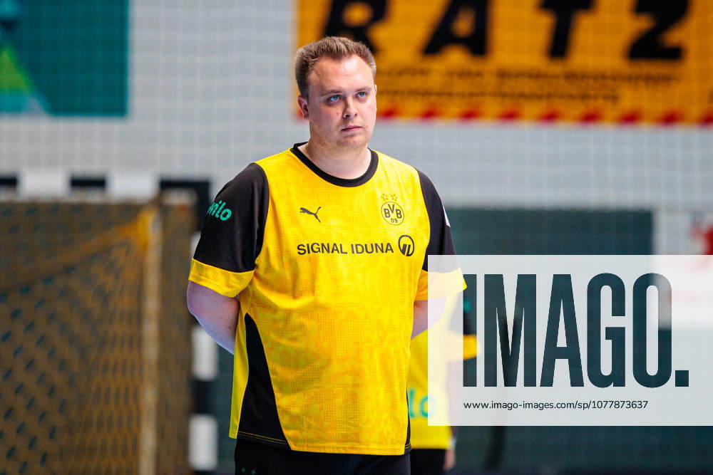 Dominik Schlechter Borussia Dortmund, Co Coach GER, HSG Blomberg Lippe vs Borussia Dortmund, Handball, 1 Bundesliga Women, Play Offs, Final, Match 2, 24 05 2026 GER, HSG Blomberg Lippe vs Borussia Dortmund, Handball, 1 Bundesliga Women, Play Offs, Final, Match 2, 24 05 2026 Blomberg