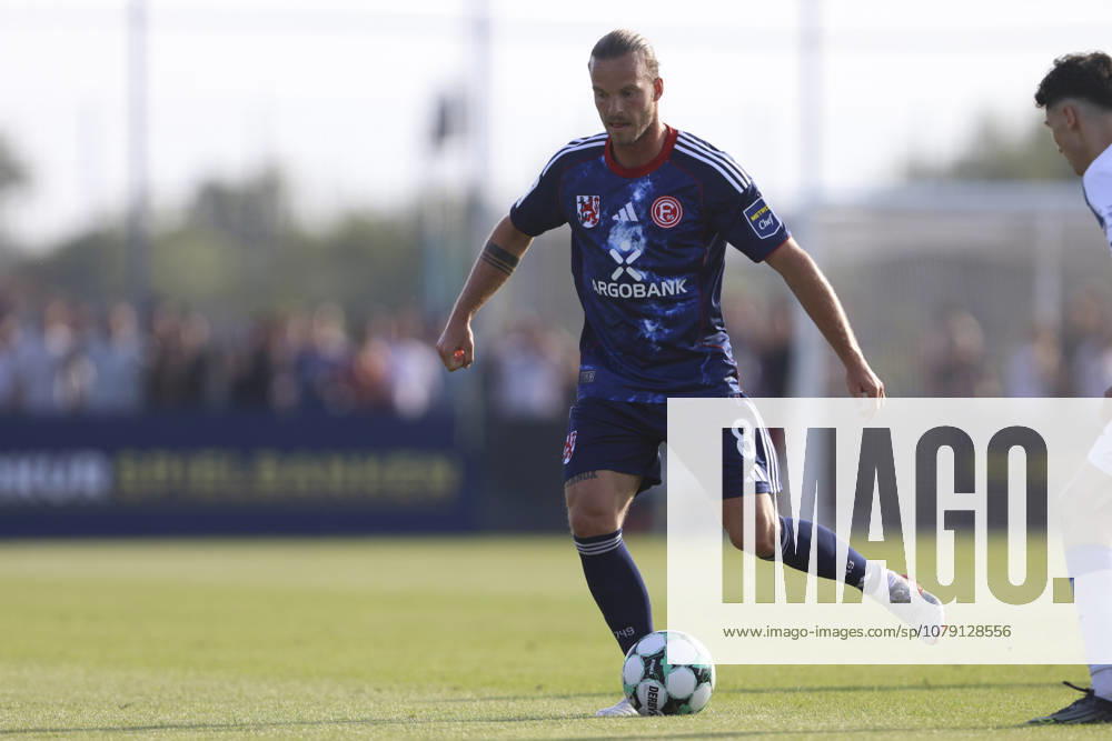 Jorrit Hendrix of Fortuna Düsseldorf in action, on the ball, making a solo run during the friendly match between 1 FC Monheim and Fortuna Düsseldorf at the Merkur Spielbanken Arena on July 3, 2026, in Monheim am Rhein, Germany Photo by Oliver Kaelke, DeFodi Images Jorrit Hendrix of Fortuna Düsseldorf controls the ball during the friendly match between 1 FC Monheim and Fortuna Düsseldorf at Merkur Spielbanken Arena on July 3, 2026 in Monheim, Germany Photo by Oliver Kaelke, DeFodi Images Photo by Oliver Kaelke, DeFodi Images