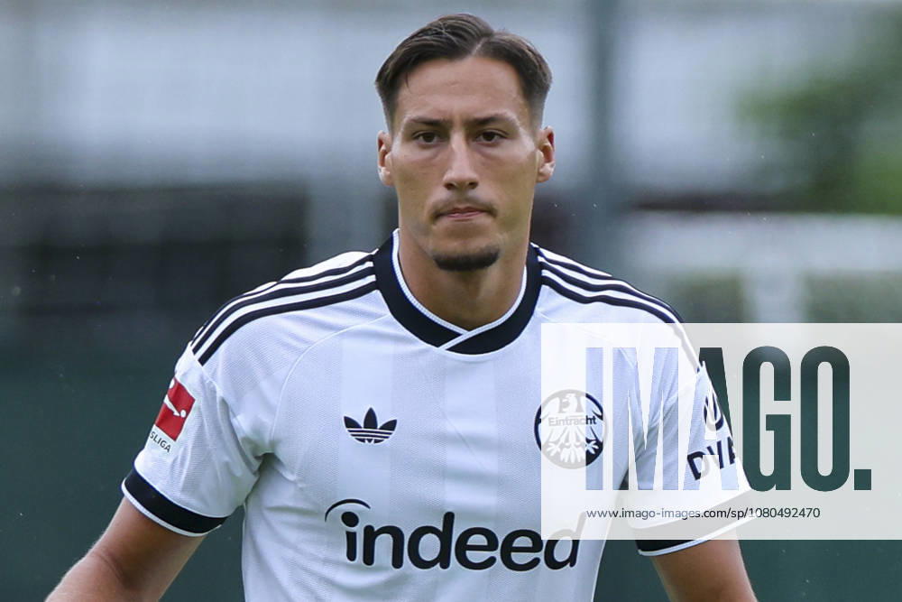 Younes Ebnoutalib of Eintracht Frankfurt looks disappointed during the friendly match between Trabzonspor and Eintracht Frankfurt, SAK Sportanlage Nonntal on July 26, 2026, in Salzburg, Austria. Photo by Marco Steinbrenner, DeFodi Images. Younes Ebnoutalib of Eintracht Frankfurt looks dejected during the friendly match between Trabzonspor and Eintracht Frankfurt at SAK Sportanlage Nonntal on July 26, 2026 in Salzburg, Austria. Photo by Marco Steinbrenner, DeFodi Images