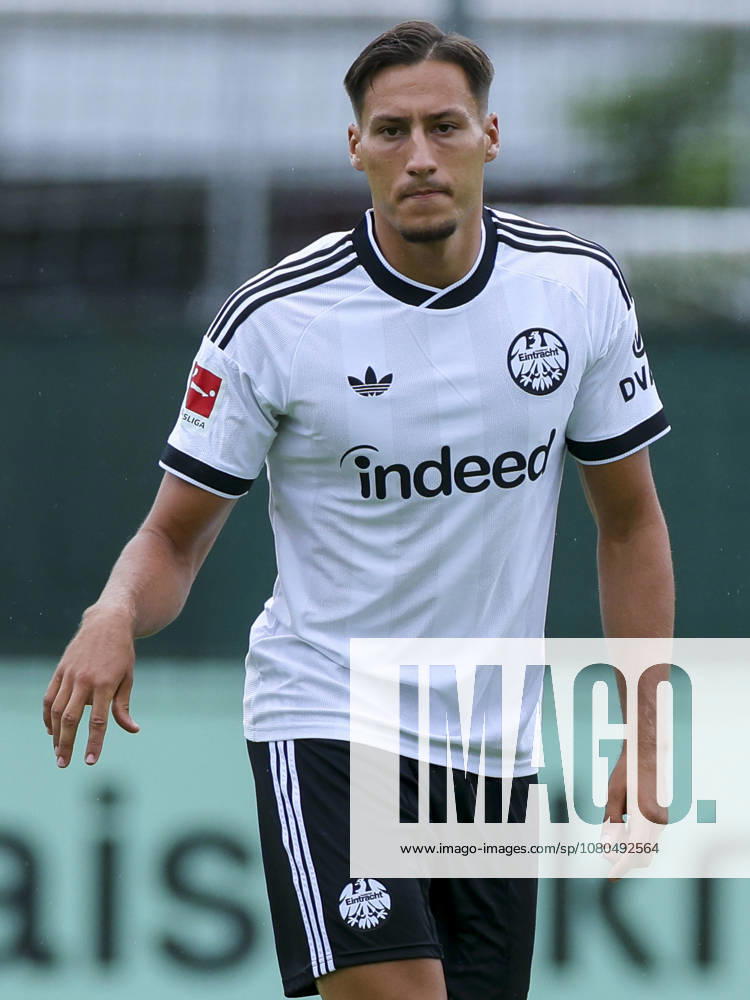 Younes Ebnoutalib of Eintracht Frankfurt looks disappointed during the friendly match between Trabzonspor and Eintracht Frankfurt, SAK Sportanlage Nonntal on July 26, 2026, in Salzburg, Austria. Photo by Marco Steinbrenner, DeFodi Images. Younes Ebnoutalib of Eintracht Frankfurt looks dejected during the friendly match between Trabzonspor and Eintracht Frankfurt at SAK Sportanlage Nonntal on July 26, 2026 in Salzburg, Austria. Photo by Marco Steinbrenner, DeFodi Images
