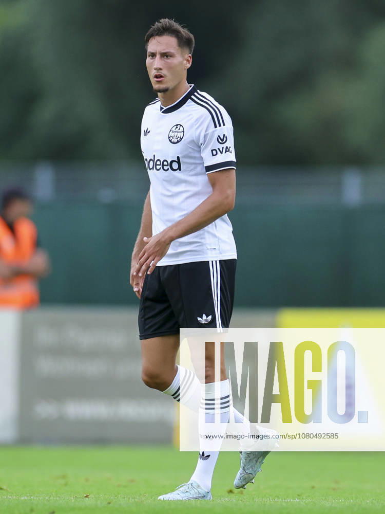 Younes Ebnoutalib of Eintracht Frankfurt looks disappointed during the friendly match between Trabzonspor and Eintracht Frankfurt, SAK Sportanlage Nonntal on July 26, 2026, in Salzburg, Austria. Photo by Marco Steinbrenner, DeFodi Images. Younes Ebnoutalib of Eintracht Frankfurt looks dejected during the friendly match between Trabzonspor and Eintracht Frankfurt at SAK Sportanlage Nonntal on July 26, 2026 in Salzburg, Austria. Photo by Marco Steinbrenner, DeFodi Images